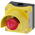 Siemens 3SU1 Series Twist Release Emergency Stop Push Button, Surface Mount, 2NC