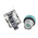 Schneider Electric, Harmony XB4, Panel Mount Green Pilot Light, 22mm Cutout, 250V