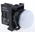 Eaton, RMQ Titan M22 White LED Pilot Light, 22mm Cutout, IP69K, Round, 12 → 30V ac/dc