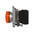 Schneider Electric, XB4, Panel Mount Orange Universal LED Pilot Light, 22mm Cutout, IP66, IP67, IP69(IP69K), Round, 24V