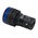 RS PRO, Panel Mount Blue LED Pilot Light, 22mm Cutout, IP65, Round, 230V ac
