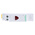 Schneider Electric, iIL, DIN Rail Red LED Indicator, IP2X, 230V ac