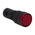 RS PRO, Panel Mount Red LED Pilot Light, 16mm Cutout, IP40, Round, 12V ac/dc