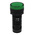 RS PRO, Panel Mount Green LED Pilot Light, 22mm Cutout, IP65, Round, 24V ac/dc