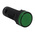 RS PRO, Panel Mount Green LED Pilot Light, 22mm Cutout, IP65, Round, 24V ac/dc