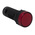 RS PRO, Panel Mount Red LED Pilot Light, 22mm Cutout, IP65, Round, 24V ac/dc