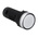 RS PRO, Panel Mount White LED Pilot Light, 22mm Cutout, IP65, Round, 230V ac