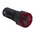 RS PRO, Panel Mount Red LED Pilot Light, 22mm Cutout, IP30, Round, 12V ac/dc