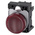 Siemens, 3SU1, Panel Mount Red LED Indicator, 22mm Cutout, Round, 110V ac