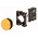 Eaton, RMQ Titan M22, Flush Mount, Rear, Surface Mount Yellow LED Indicator, 22mm Cutout, IP69K, Round, 12 → 30V