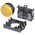 Eaton, RMQ Titan M22, Flush Mount, Rear, Surface Mount Yellow LED Pilot Light, 22mm Cutout, IP69K, Round, 12 →