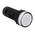 RS PRO, Panel Mount White LED Pilot Light, 22mm Cutout, IP65, Round, 12V ac/dc