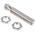 RS PRO Inductive Barrel-Style Proximity Sensor, M12 x 1, 4 mm Detection, PNP Output, 10 → 30 V dc, IP68