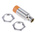 ifm electronic Inductive Barrel-Style Proximity Sensor, M18 x 1, 12 mm Detection, PNP Output, 10 → 36 V dc, IP67