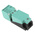 Pepperl + Fuchs Inductive Block-Style Proximity Sensor, 40 mm Detection, PNP Output, 10 → 30 V dc, IP69K