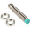 Pepperl + Fuchs Inductive Barrel-Style Proximity Sensor, M12 x 1, 4 mm Detection, PNP Output, 5 → 36 V dc, IP68