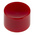 KNITTER-SWITCH Red Push Button Cap for Use with MP5 Series Push Button Switch, MPE Series Push Button Switch, 15 (Dia.)