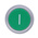 RS PRO Green Spring Return Push Button Head, 22mm Cutout, IP65