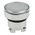 Schneider Electric Harmony XB4 Series White Illuminated Spring Return Push Button Head, 22mm Cutout, IP66, IP67, IP69K