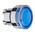 Schneider Electric Harmony XB4 Series Blue Illuminated Spring Return Push Button Head, 22mm Cutout, IP66, IP67, IP69K