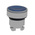 Schneider Electric Harmony XB4 Series Blue Illuminated Spring Return Push Button Head, 22mm Cutout, IP66, IP67, IP69K