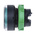 Schneider Electric Harmony XB5 Series Green Illuminated Spring Return Push Button Head, 22mm Cutout, IP66, IP67, IP69K