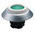 Schmersal Elan Series Green Illuminated Push Button Head, 22mm Cutout, IP69K