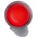 Schneider Electric Harmony XB4 Series Red Spring Return Push Button Head, 22mm Cutout, IP66, IP67, IP69K