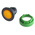 Schneider Electric Harmony ZB5 Series Orange Momentary Push Button Head, 30mm Cutout, IP66, IP67, IP69K