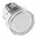 Schneider Electric Harmony XB4 Series White Illuminated Spring Return Push Button Head, 22mm Cutout, IP66, IP67, IP69K