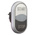 Eaton RMQ Titan M22 Series Black/White Illuminated Momentary Push Button Head, 22mm Cutout, IP66