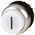 Eaton RMQ Titan M22 Series White Maintained Push Button Head, 22mm Cutout, IP69K