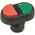 Allen Bradley 800F Series Green, Red Momentary Push Button Head, 22mm Cutout, IP65