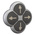Eaton RMQ Titan M22 Series Black Momentary Push Button Head, 22mm Cutout, IP66