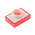 Red Rectangular Push Button Lens for use with TP2 Series