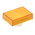 Orange Rectangular Push Button Lens for use with TP2 Series