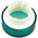 Green Round Push Button Lens for use with TP2 Series