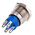 RS PRO Illuminated Push Button Switch, Latching, Panel Mount, 19.2mm Cutout, DPDT, Red LED, 250V ac, IP67