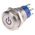 RS PRO Illuminated Push Button Switch, Latching, Panel Mount, 19mm Cutout, DPDT, Blue LED, 250V ac, IP67