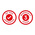 RS PRO Illuminated Push Button Switch, Momentary, Panel Mount, 19mm Cutout, DPDT, Red LED, 250V ac, IP67