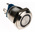 RS PRO Illuminated Push Button Switch, Momentary, Panel Mount, 12mm Cutout, SPST, Blue LED, 12V ac/dc, IP65, IP67