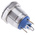RS PRO Illuminated Push Button Switch, Momentary, Panel Mount, 12mm Cutout, SPST, Green LED, 24V ac/dc, IP65, IP67