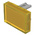 EAO Yellow Rectangular Push Button Lens for Use with 31 Series