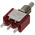 RS PRO Push Button Switch, Momentary, Panel Mount, 6.35mm Cutout, SPDT, 32/50/125V ac