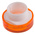 RS PRO Orange Round Push Button Lens for Use with ADA16 Series