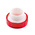 RS PRO Red Round Push Button Lens for Use with ADA16 Series