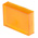 RS PRO Orange Rectangular Push Button Lens for Use with ADA16 Series