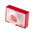 RS PRO Red Rectangular Push Button Lens for Use with ADA16 Series