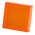 RS PRO Orange Square Push Button Lens for Use with ADA16 Series