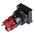 RS PRO Illuminated Push Button Switch, Latching, Panel Mount, 16mm Cutout, SPDT, 250V ac, IP40